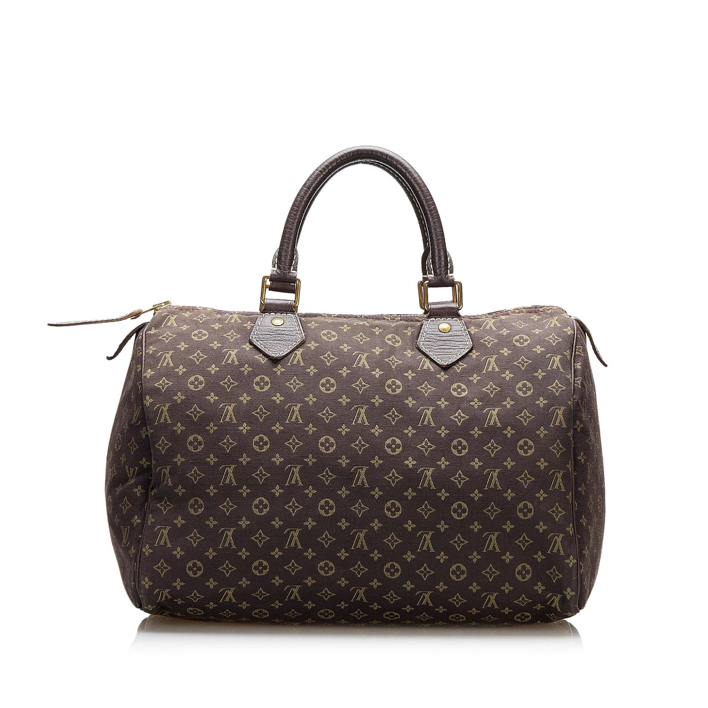 Louis Vuitton Monogram Mini Lin Speedy 30 (SHG-CDWbuK)