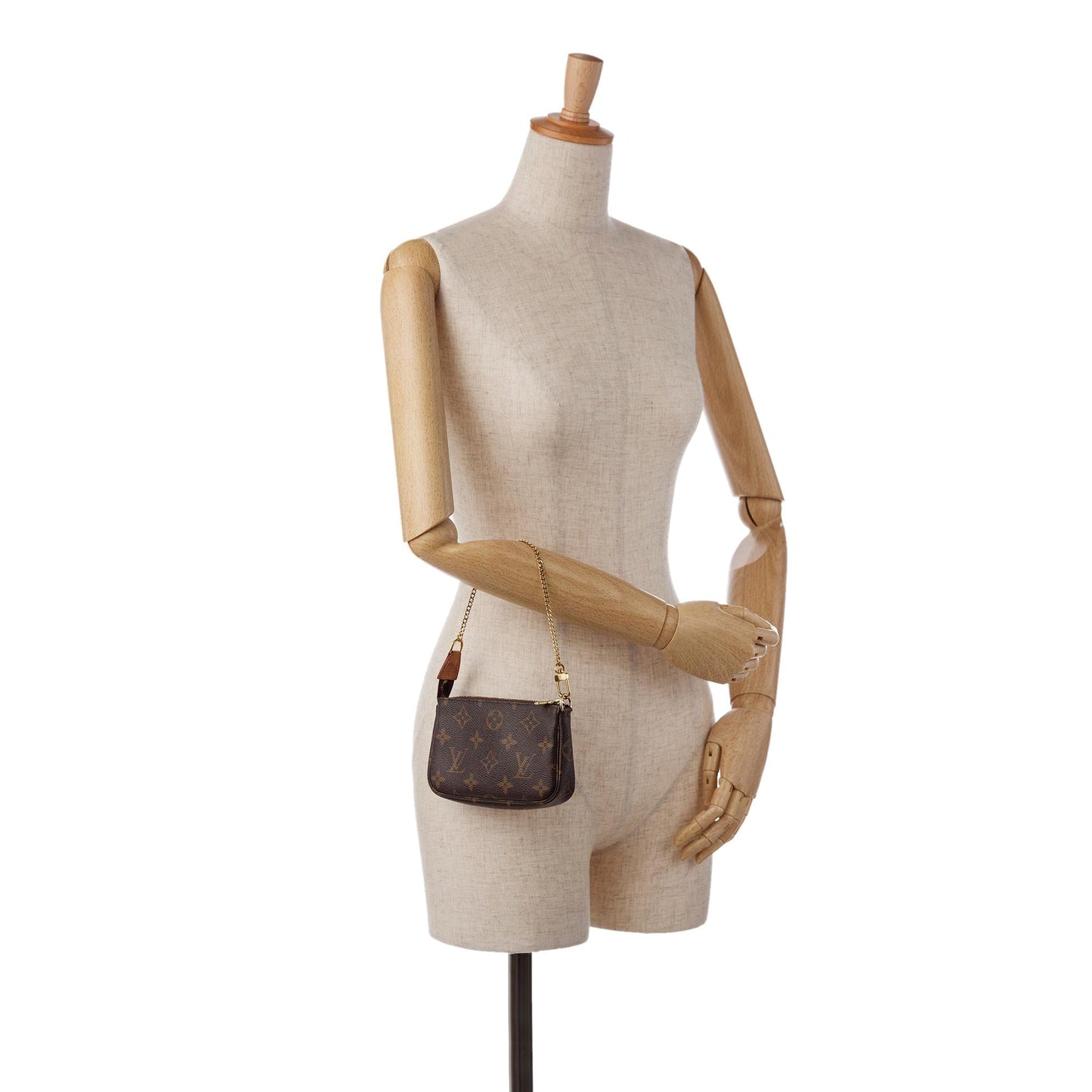 Louis Vuitton Monogram Mini Pochette Accessoires (SHG-37532)