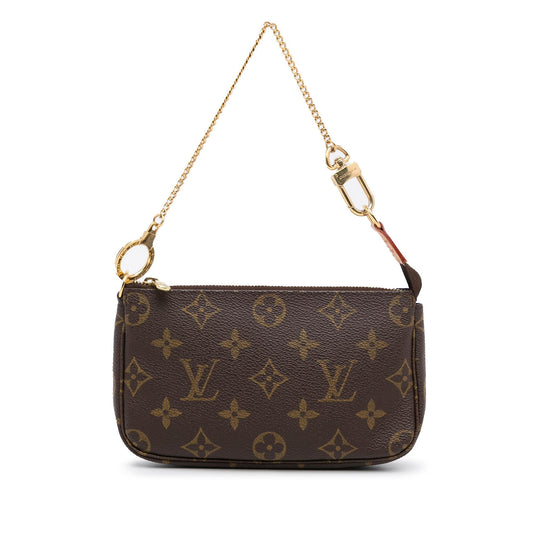 Louis Vuitton Monogram Mini Pochette Accessoires (SHG-BaioNP)