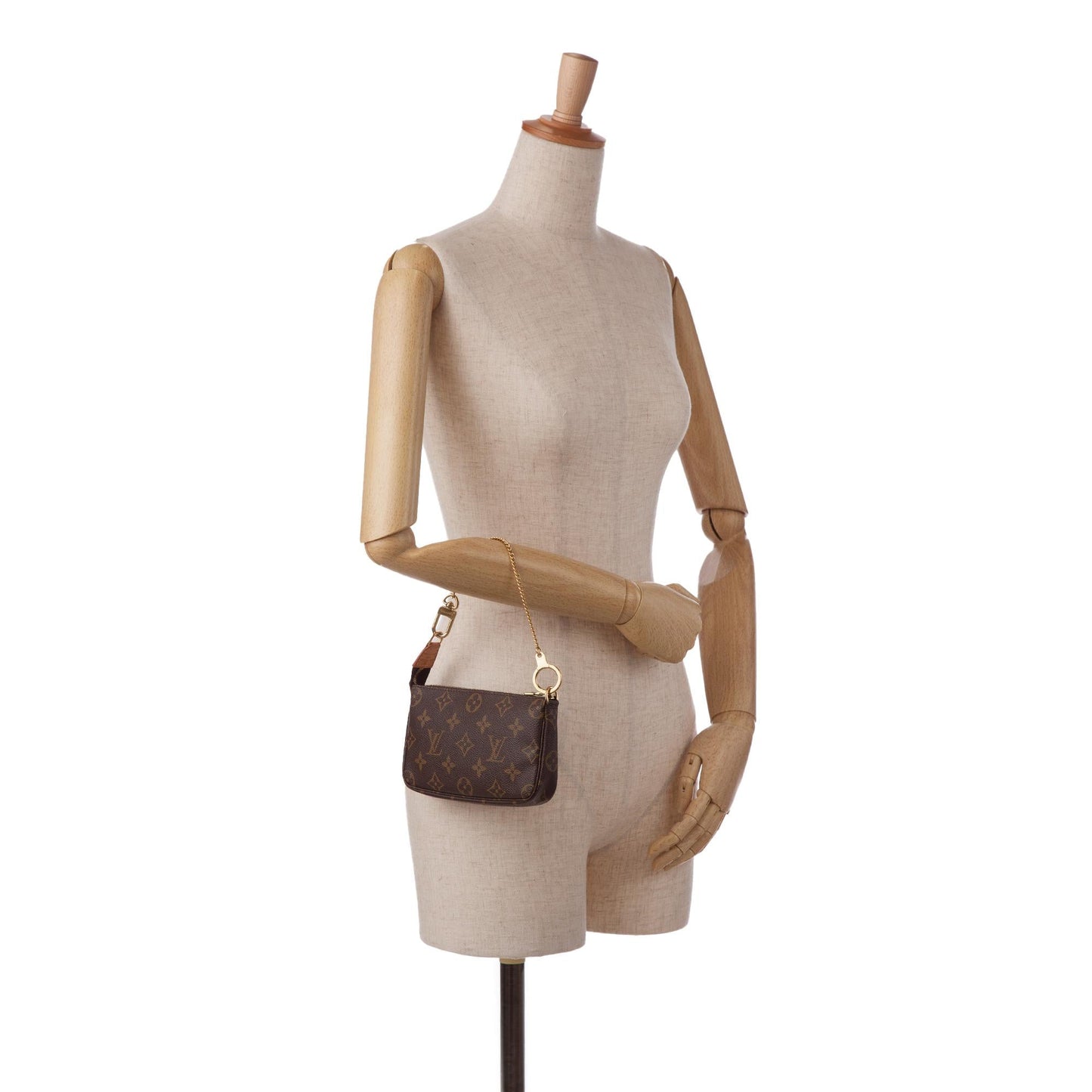 Louis Vuitton Monogram Mini Pochette Accessoires (SHG-BaioNP)