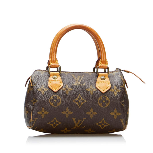 Louis Vuitton Monogram Mini Speedy (SHG-U6Axom)