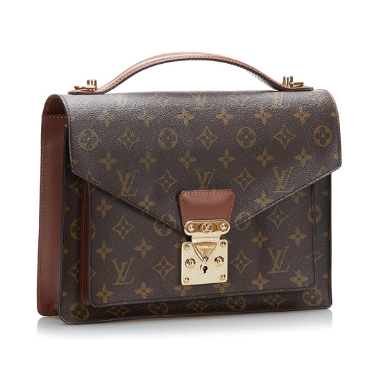 Louis Vuitton Monogram Monceau 28 (SHG-37042)