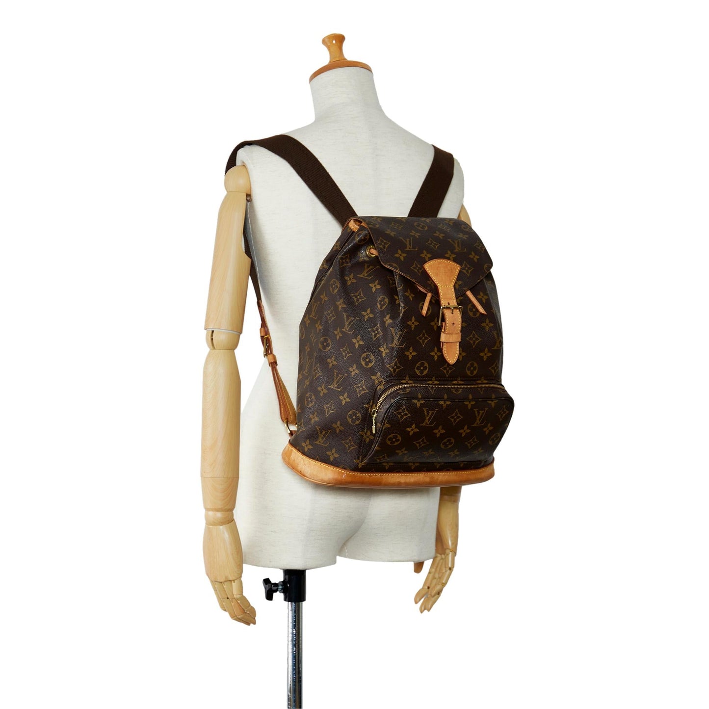 Louis Vuitton Monogram Montsouris GM (SHG-igyfgr)