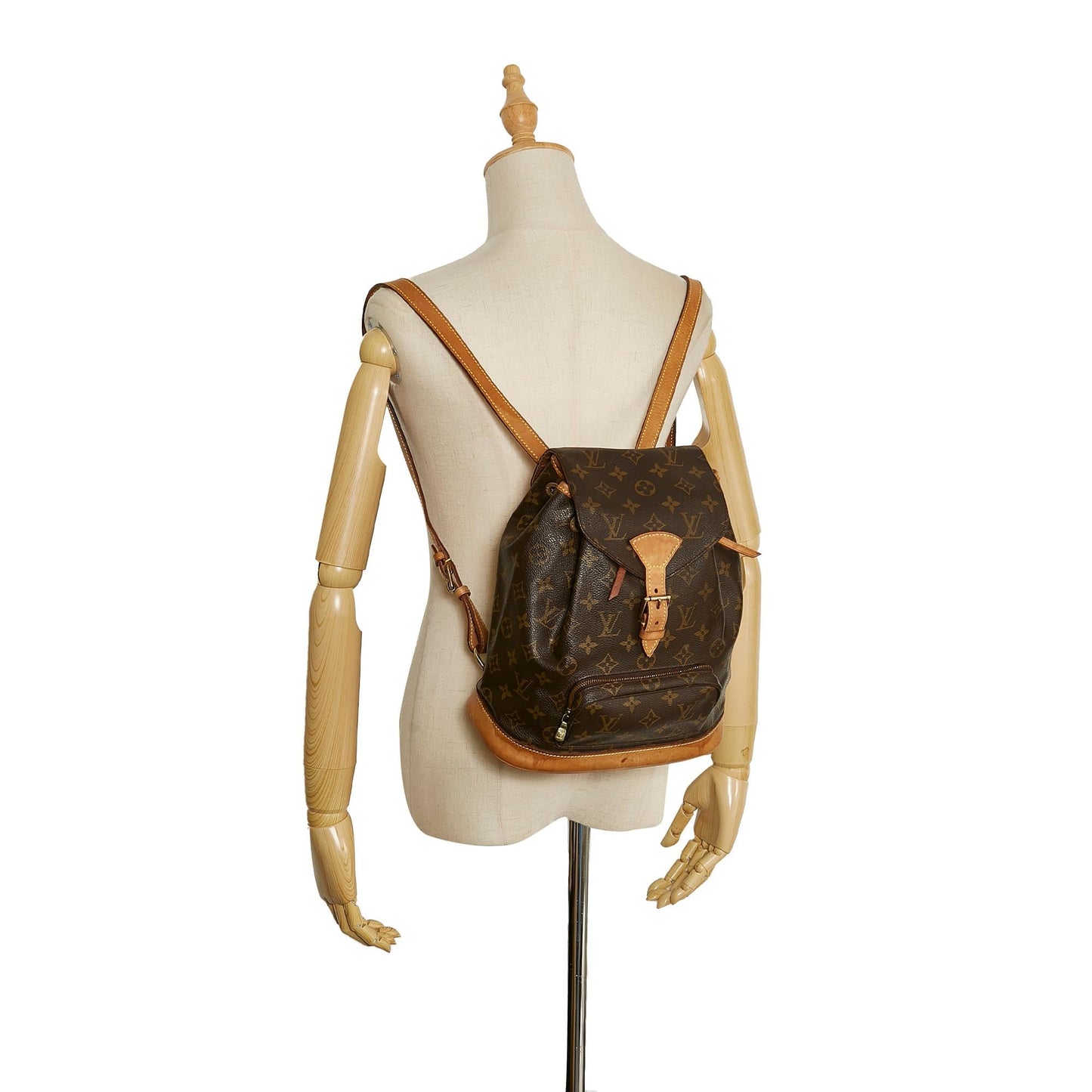 Louis Vuitton Monogram Montsouris MM (SHG-goiN7O)