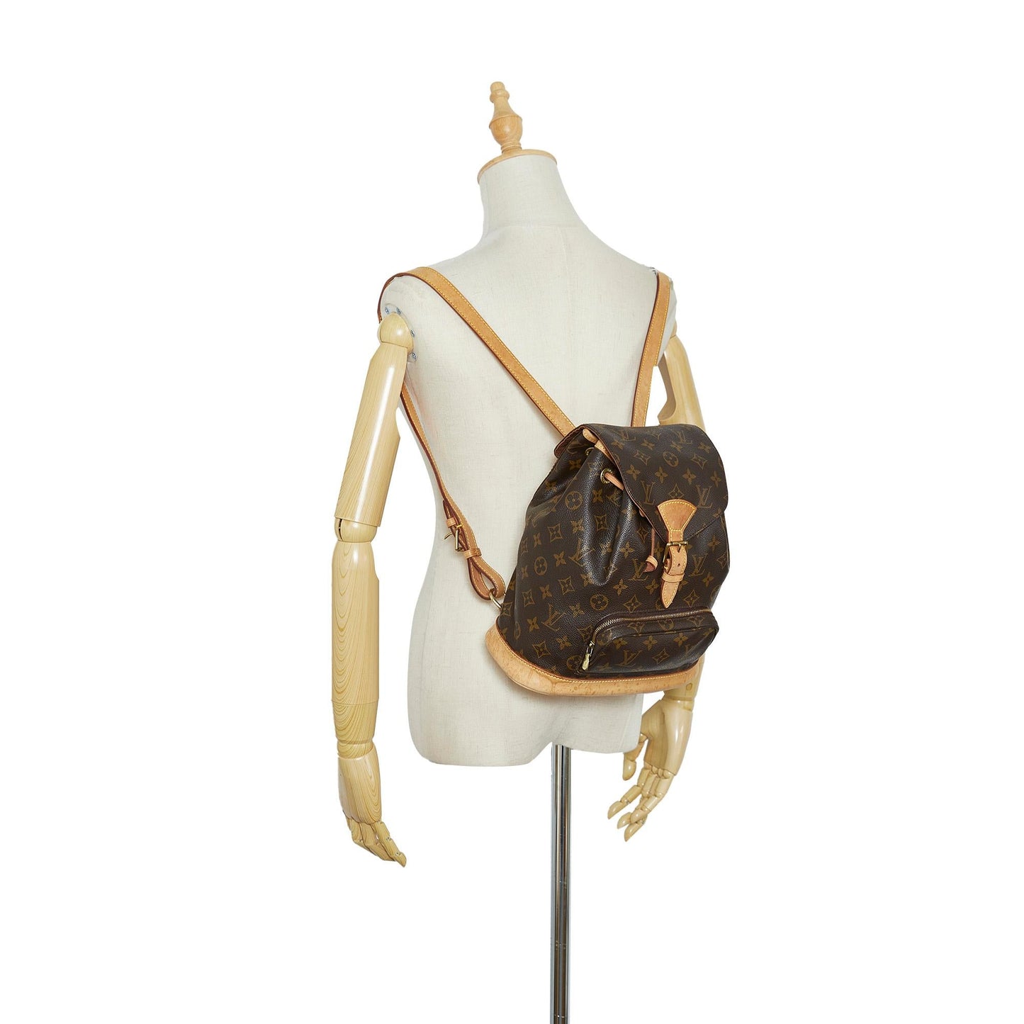 Louis Vuitton Monogram Montsouris MM (SHG-ysNjCQ)