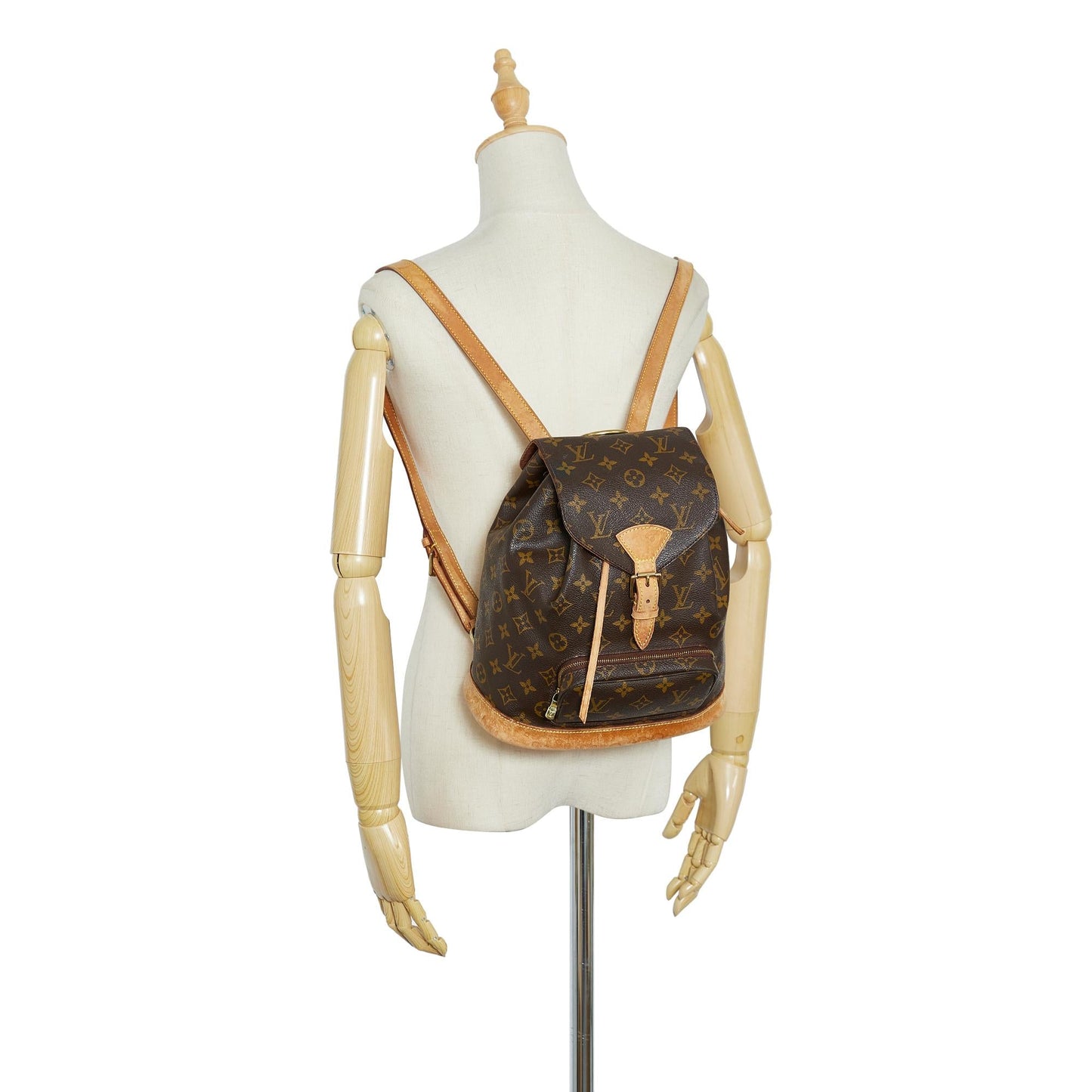 Louis Vuitton Monogram Montsouris MM (SHG-TEEijj)