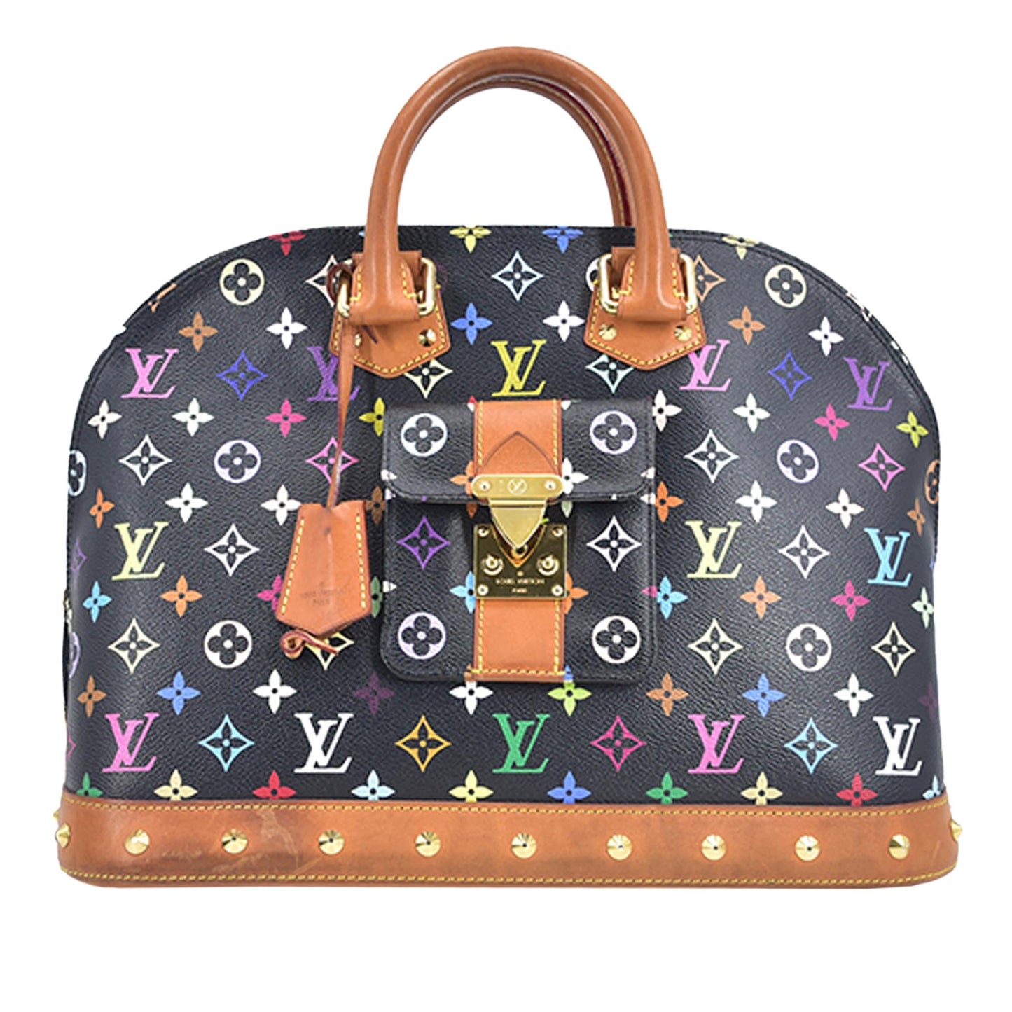 Louis Vuitton Monogram Multicolore Alma GM (SHG-Ephzqa)