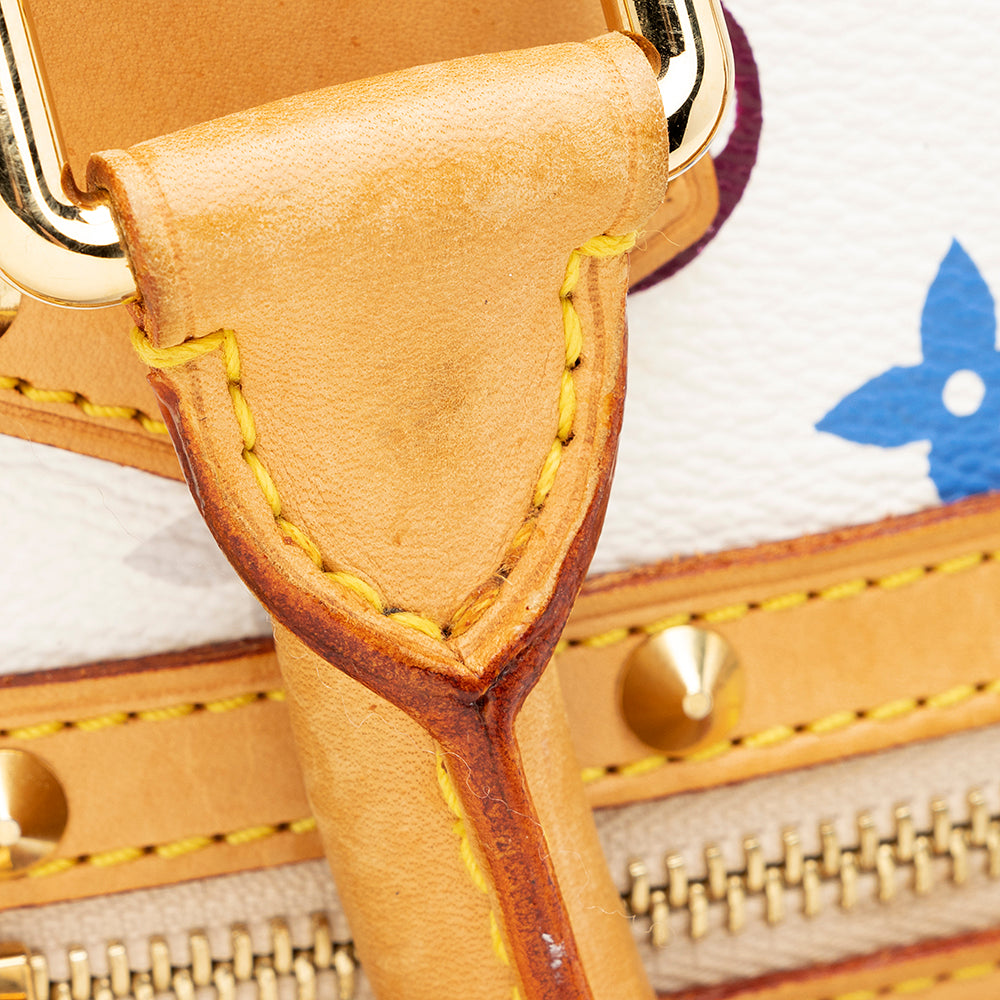 Louis Vuitton Monogram Multicolore Alma Satchel (SHF-19798)