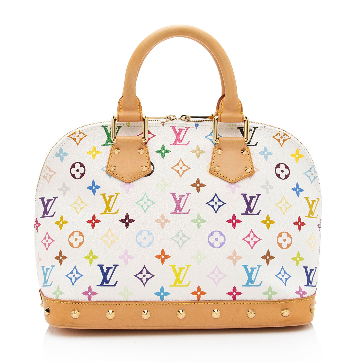 Louis Vuitton Monogram Multicolore Alma Satchel (SHF-Zj7zks)