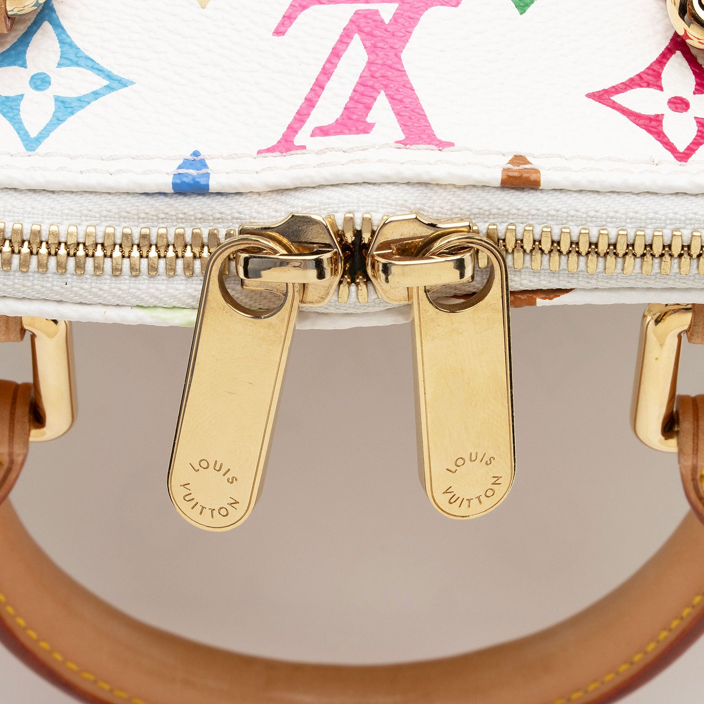 Louis Vuitton Monogram Multicolore Alma Satchel (SHF-Zj7zks)