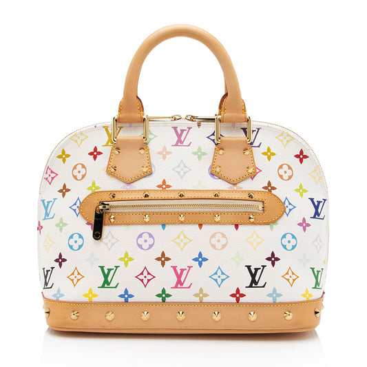Louis Vuitton Monogram Multicolore Alma Satchel (SHF-Zj7zks)