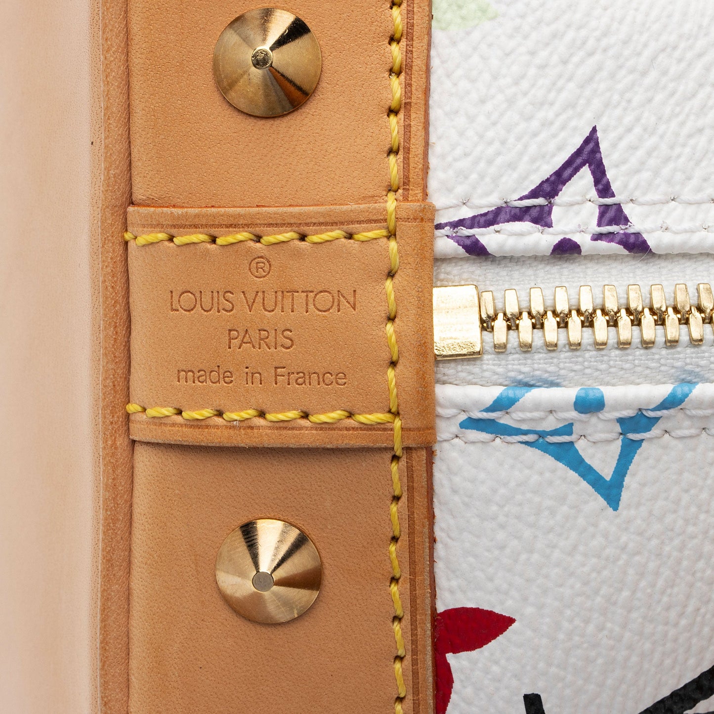 Louis Vuitton Monogram Multicolore Alma Satchel (SHF-Zj7zks)