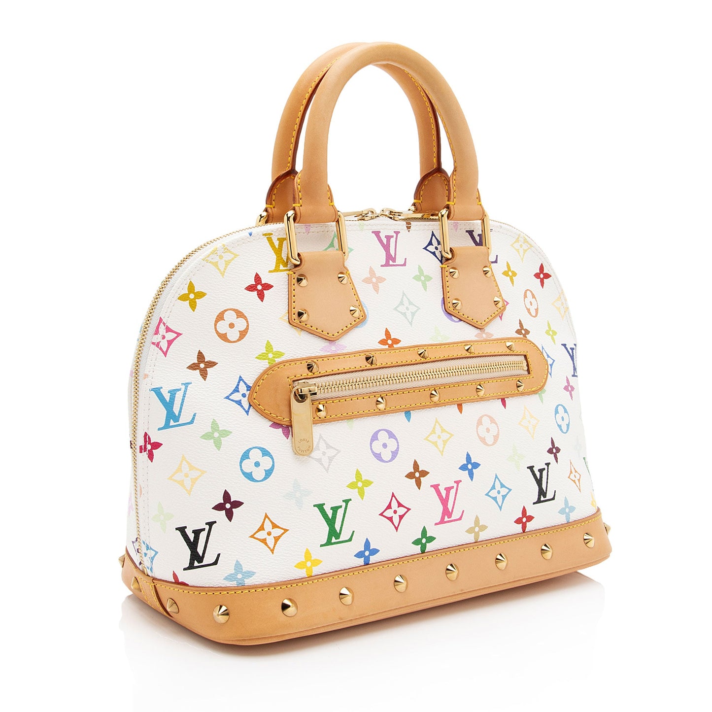 Louis Vuitton Monogram Multicolore Alma Satchel (SHF-Zj7zks)