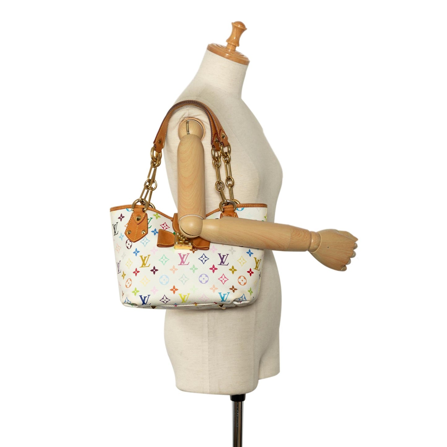 Louis Vuitton Monogram Multicolore Annie MM (SHG-mE6IGc)