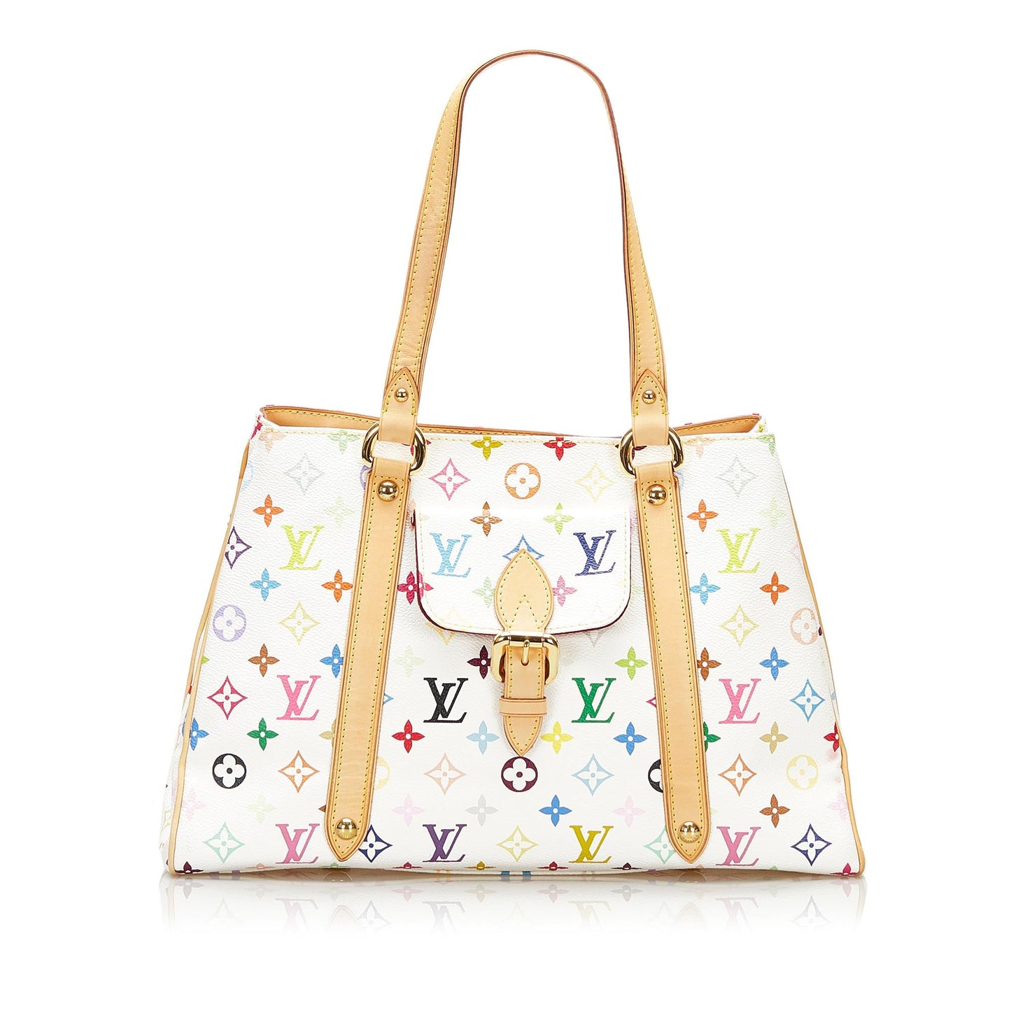 Louis Vuitton Monogram Multicolore Aurelia MM (SHG-37085)