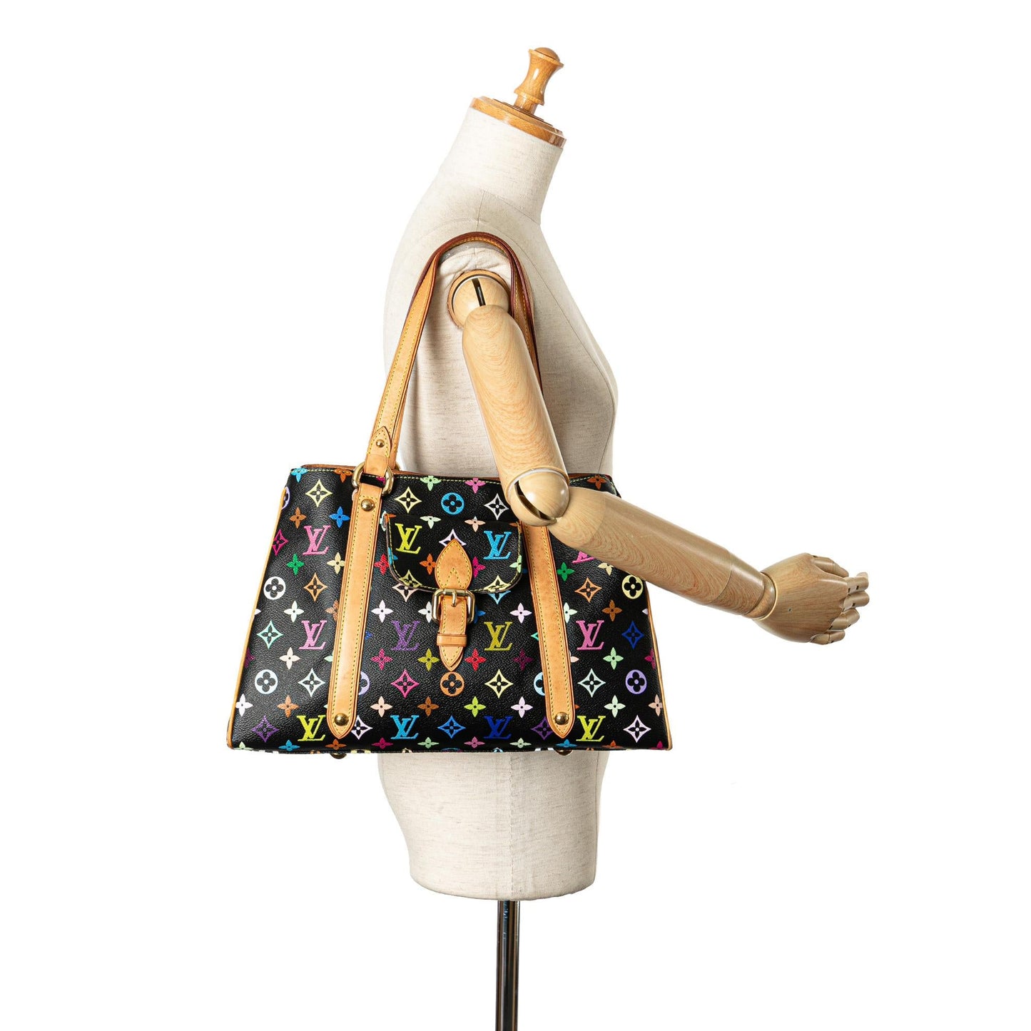 Louis Vuitton Monogram Multicolore Aurelia MM (SHG-pwerZy)