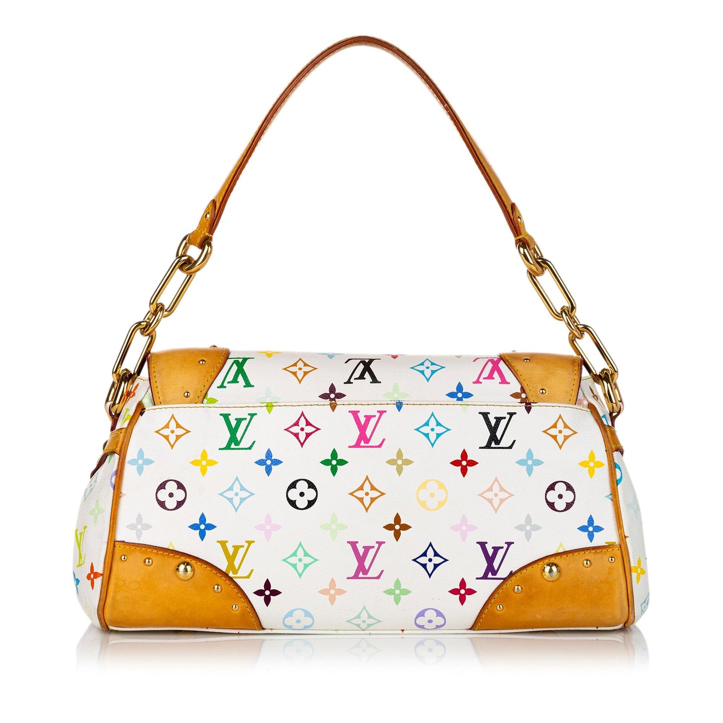 Louis Vuitton Monogram Multicolore Beverly MM (SHG-30307)