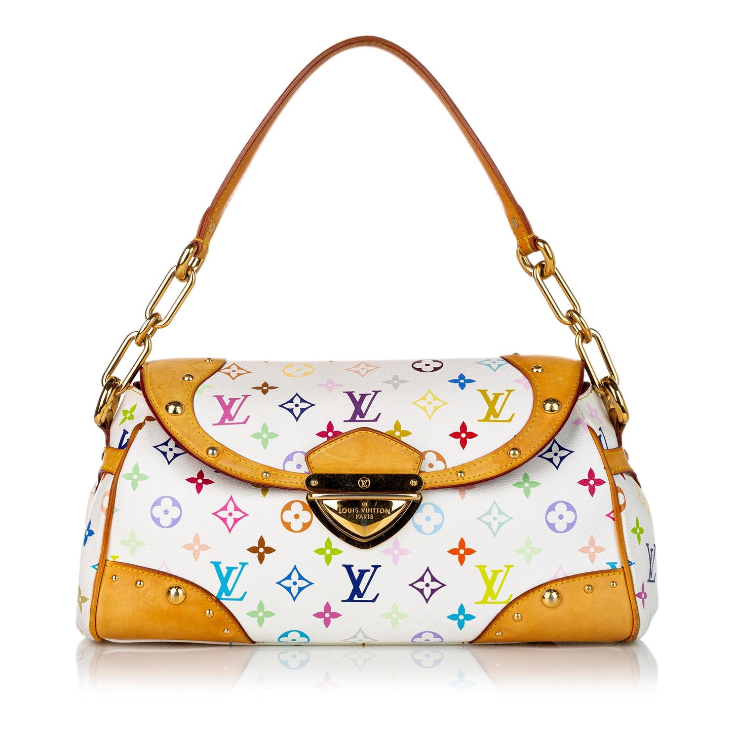 Louis Vuitton Monogram Multicolore Beverly MM (SHG-30307)