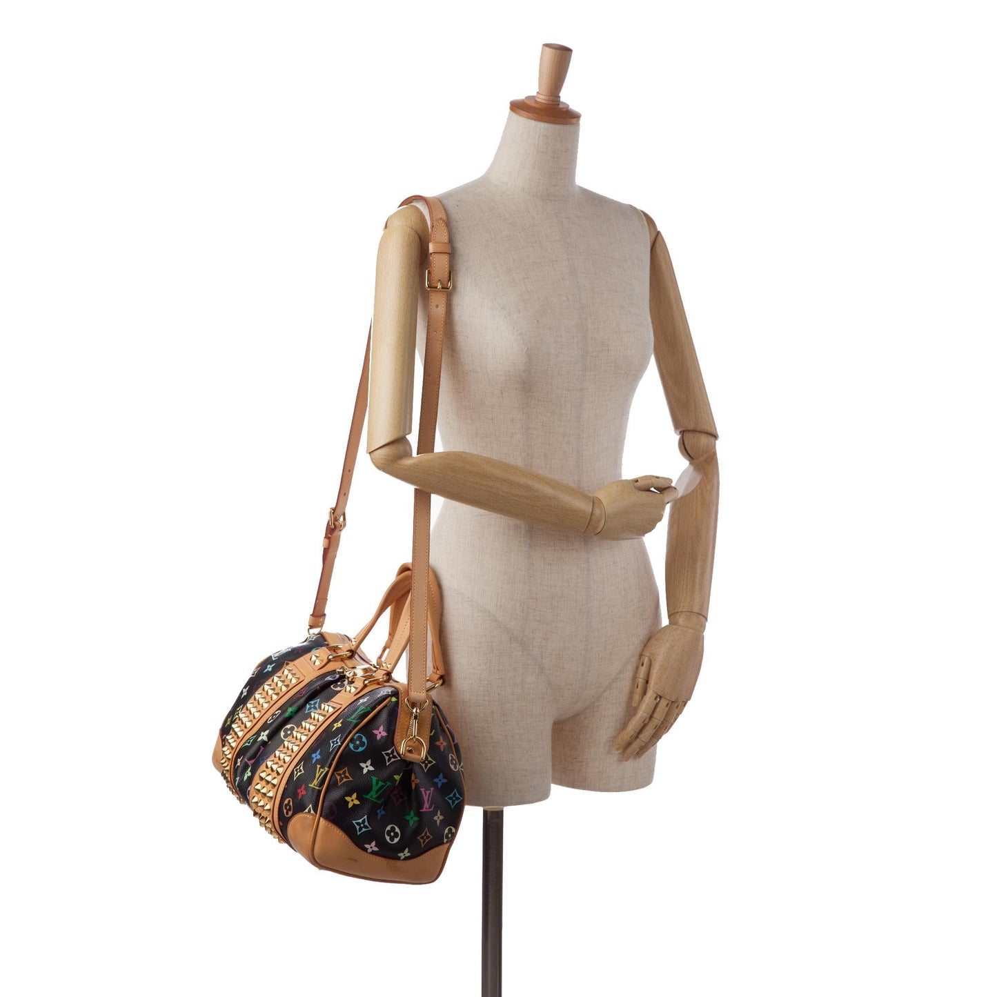 Louis Vuitton Monogram Multicolore Courtney MM (SHG-hxt9im)