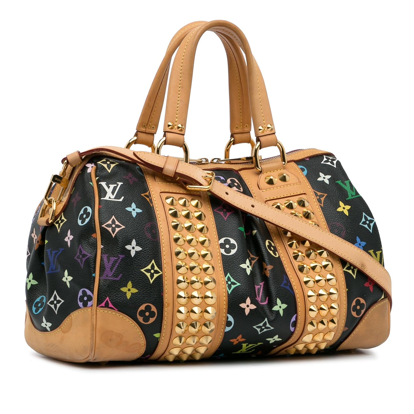 Louis Vuitton Monogram Multicolore Courtney MM (SHG-hxt9im)
