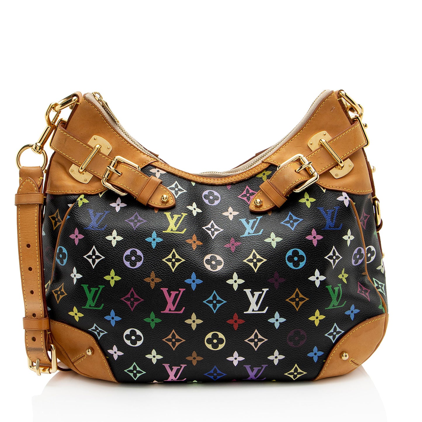 Louis Vuitton Monogram Multicolore Greta Hobo (SHF-VRbkbW)