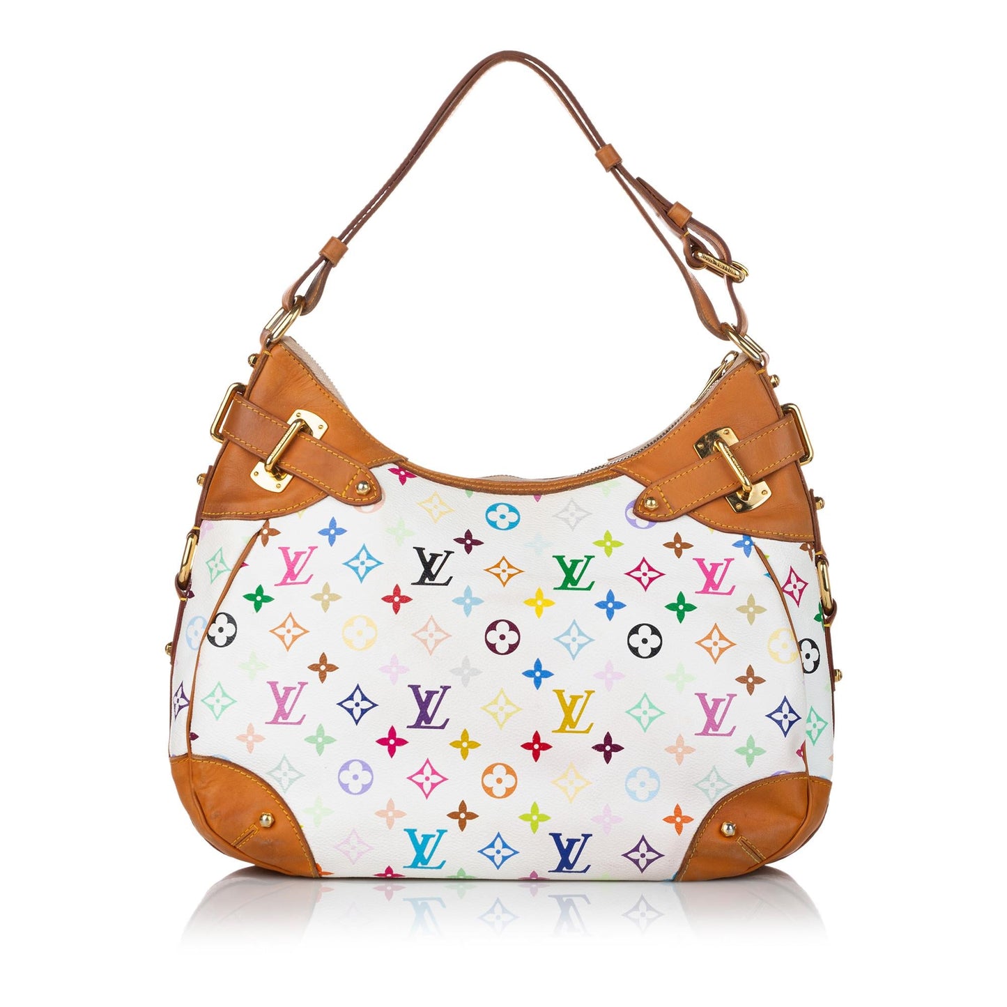 Louis Vuitton Monogram Multicolore Greta (SHG-30131)