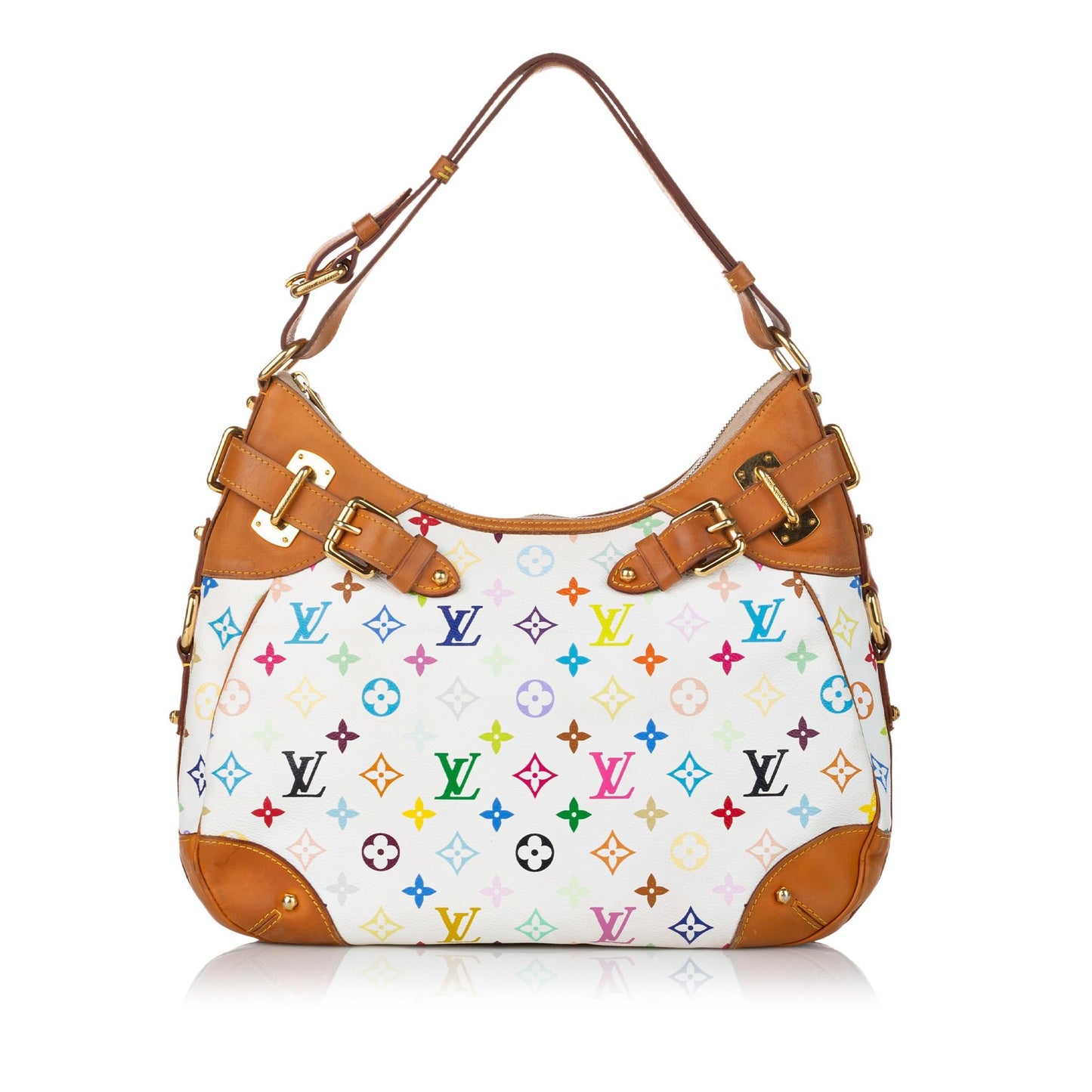 Louis Vuitton Monogram Multicolore Greta (SHG-30131)