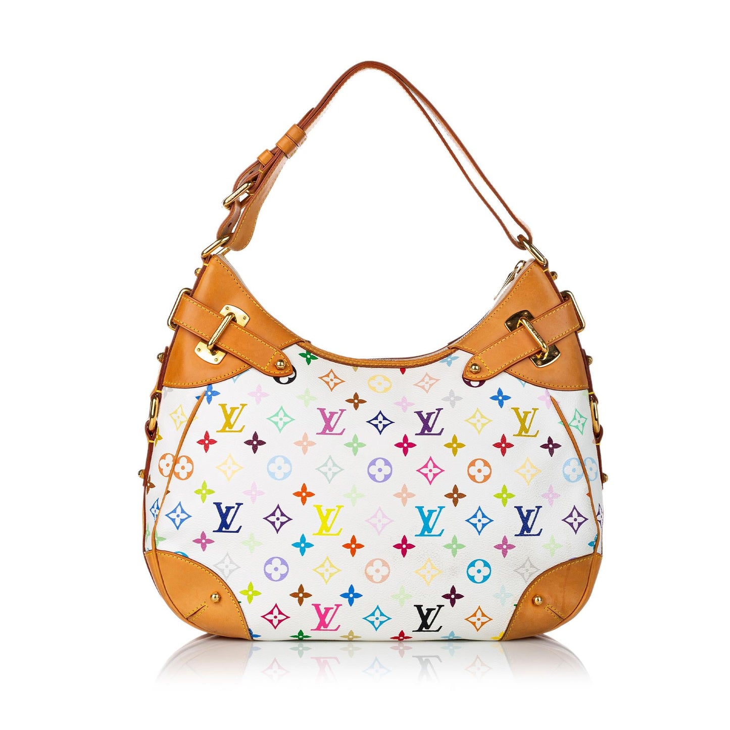 Louis Vuitton Monogram Multicolore Greta (SHG-31039)