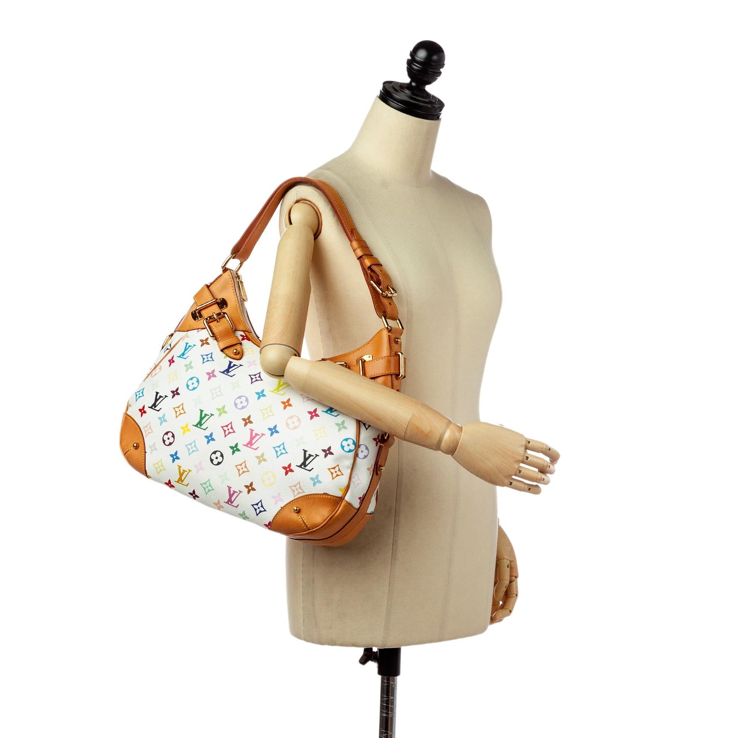 Louis Vuitton Monogram Multicolore Greta (SHG-31039)