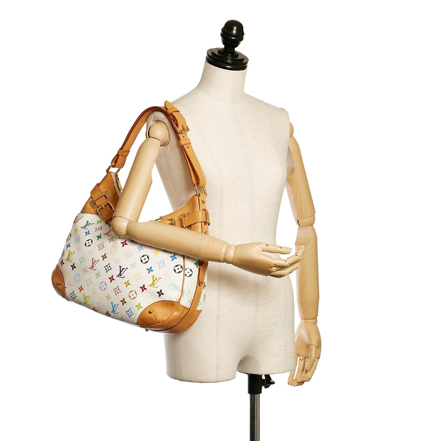 Louis Vuitton Monogram Multicolore Greta (SHG-33546)