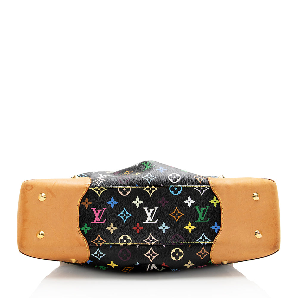 Louis Vuitton Monogram Multicolore Judy GM Shoulder Bag (SHF-18307)