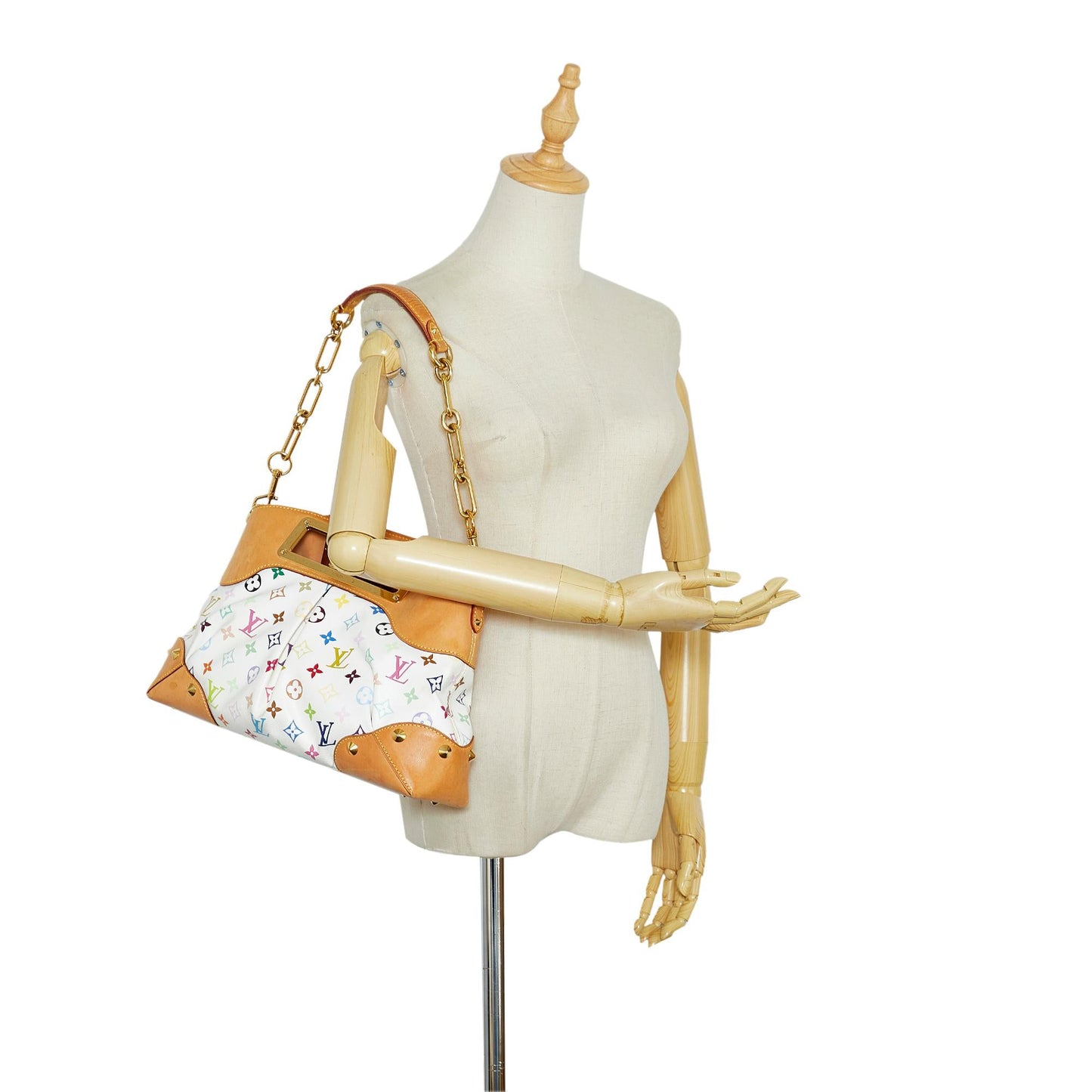 Louis Vuitton Monogram Multicolore Judy MM (SHG-Qq7GhQ)
