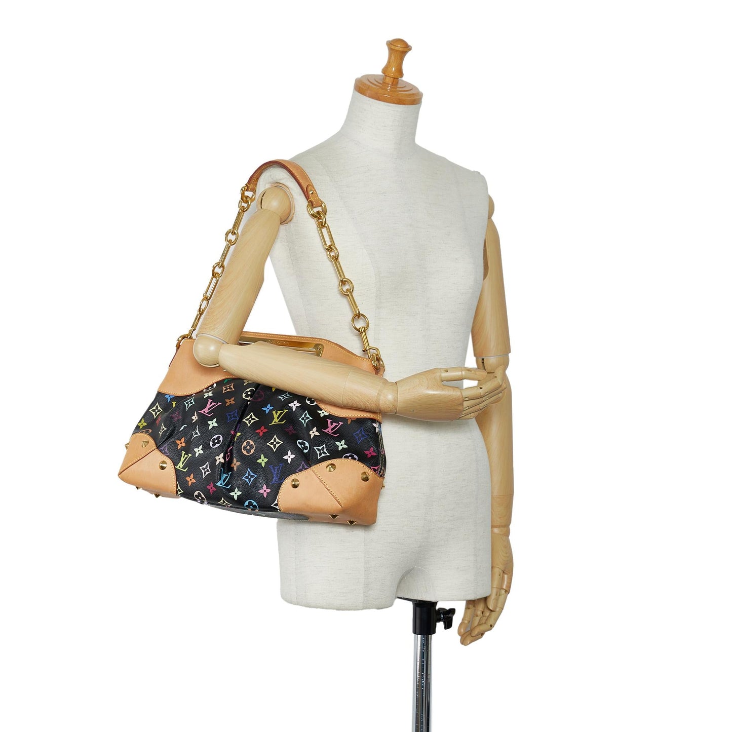 Louis Vuitton Monogram Multicolore Judy MM (SHG-0uyJWg)