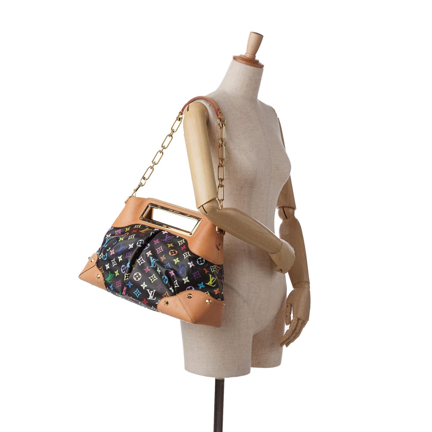 Louis Vuitton Monogram Multicolore Judy MM (SHG-au8p2q)