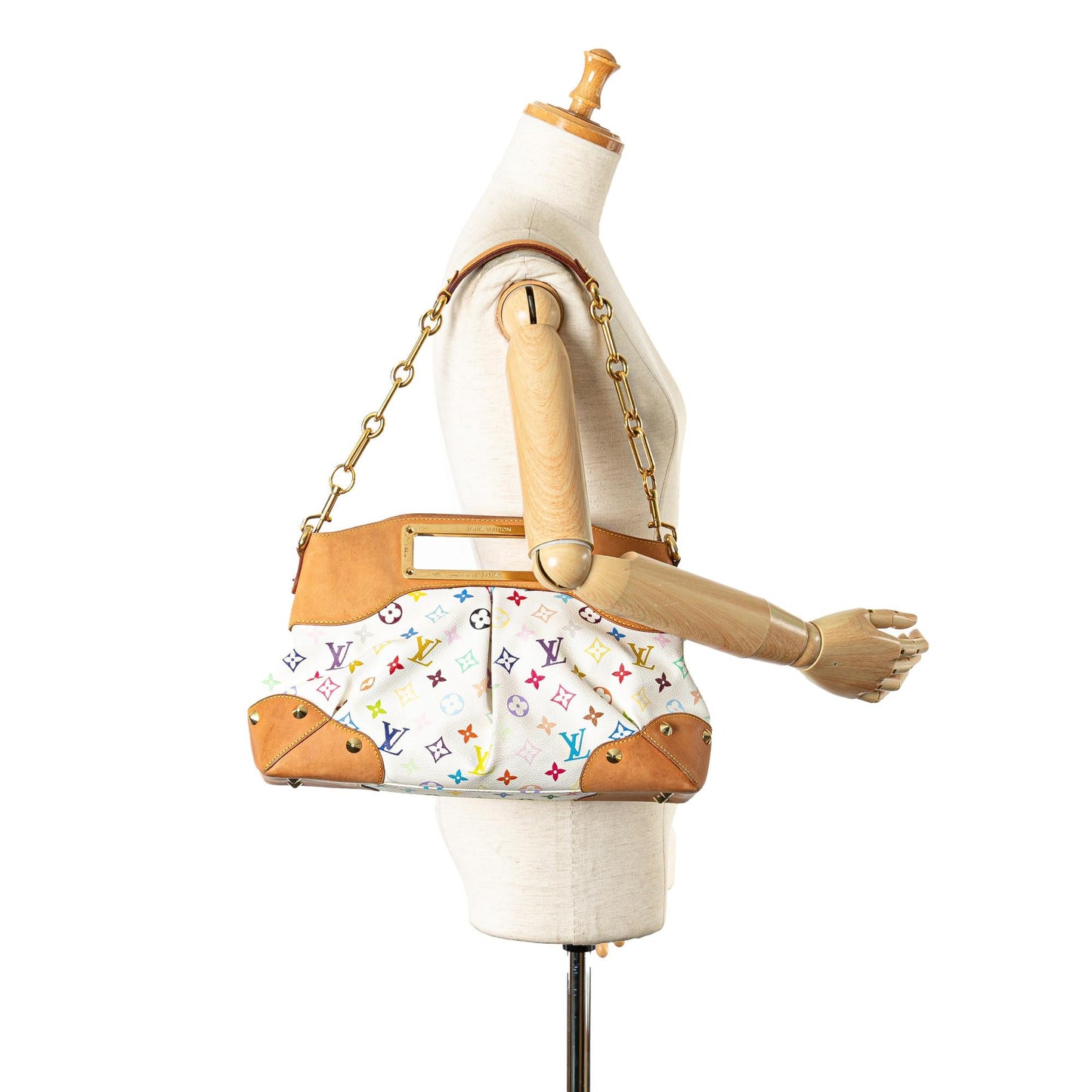Louis Vuitton Monogram Multicolore Judy MM (SHG-sJludF)