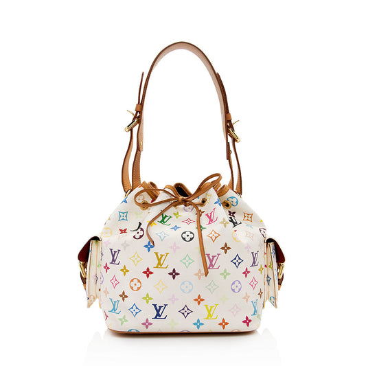 Louis Vuitton Monogram Multicolore Petit Noe Shoulder Bag -  (SHF-15074)