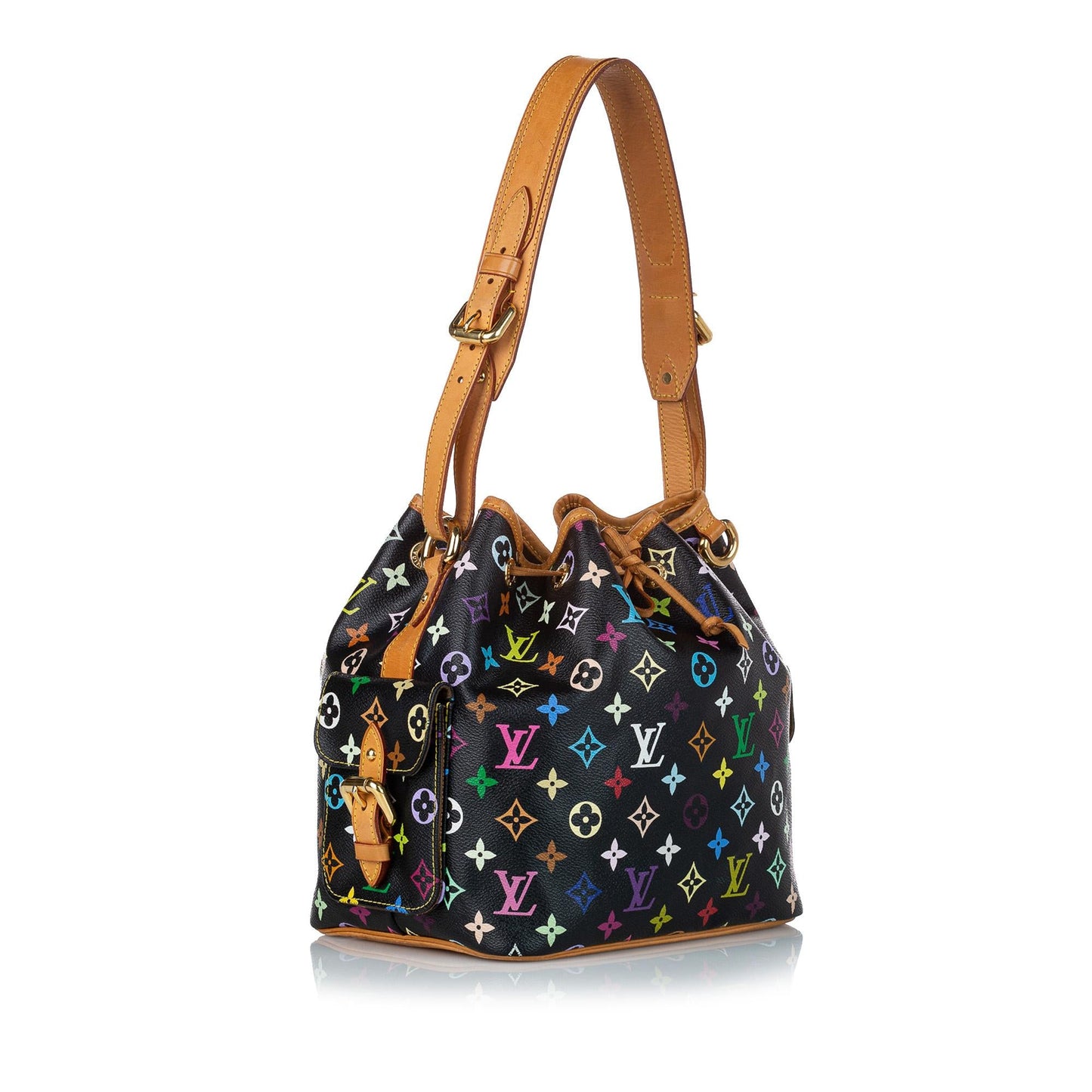 Louis Vuitton Monogram Multicolore Petit Noe (SHG-30468)