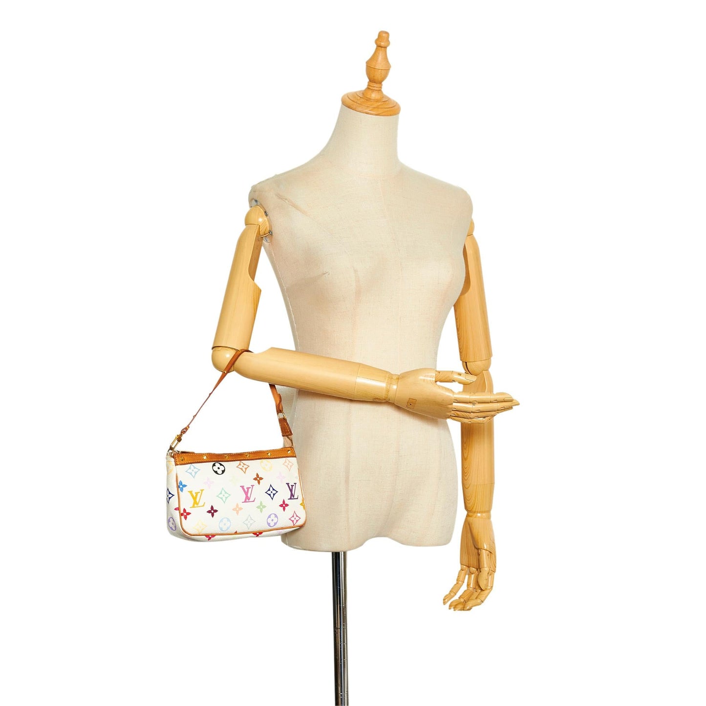 Louis Vuitton Monogram Multicolore Pochette Accessoires (SHG-mMTQEu)