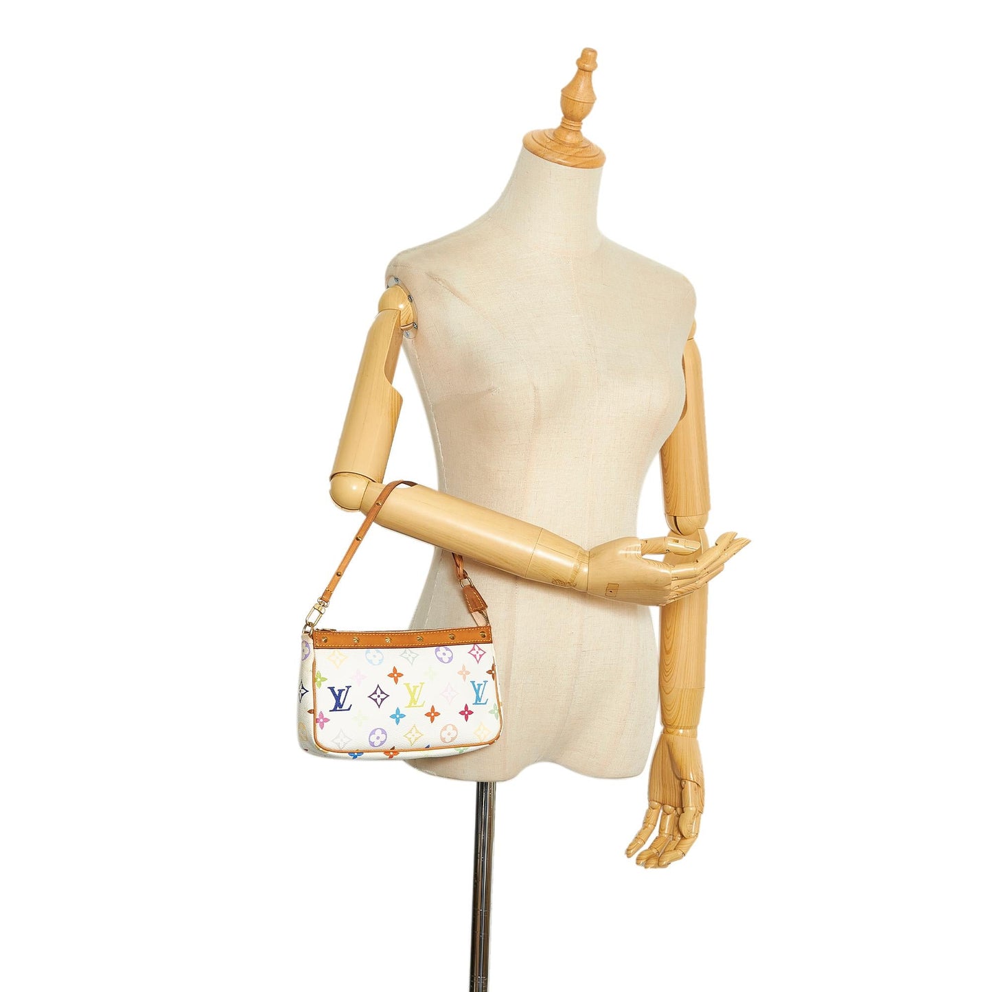 Louis Vuitton Monogram Multicolore Pochette Accessoires (SHG-9AKtmK)
