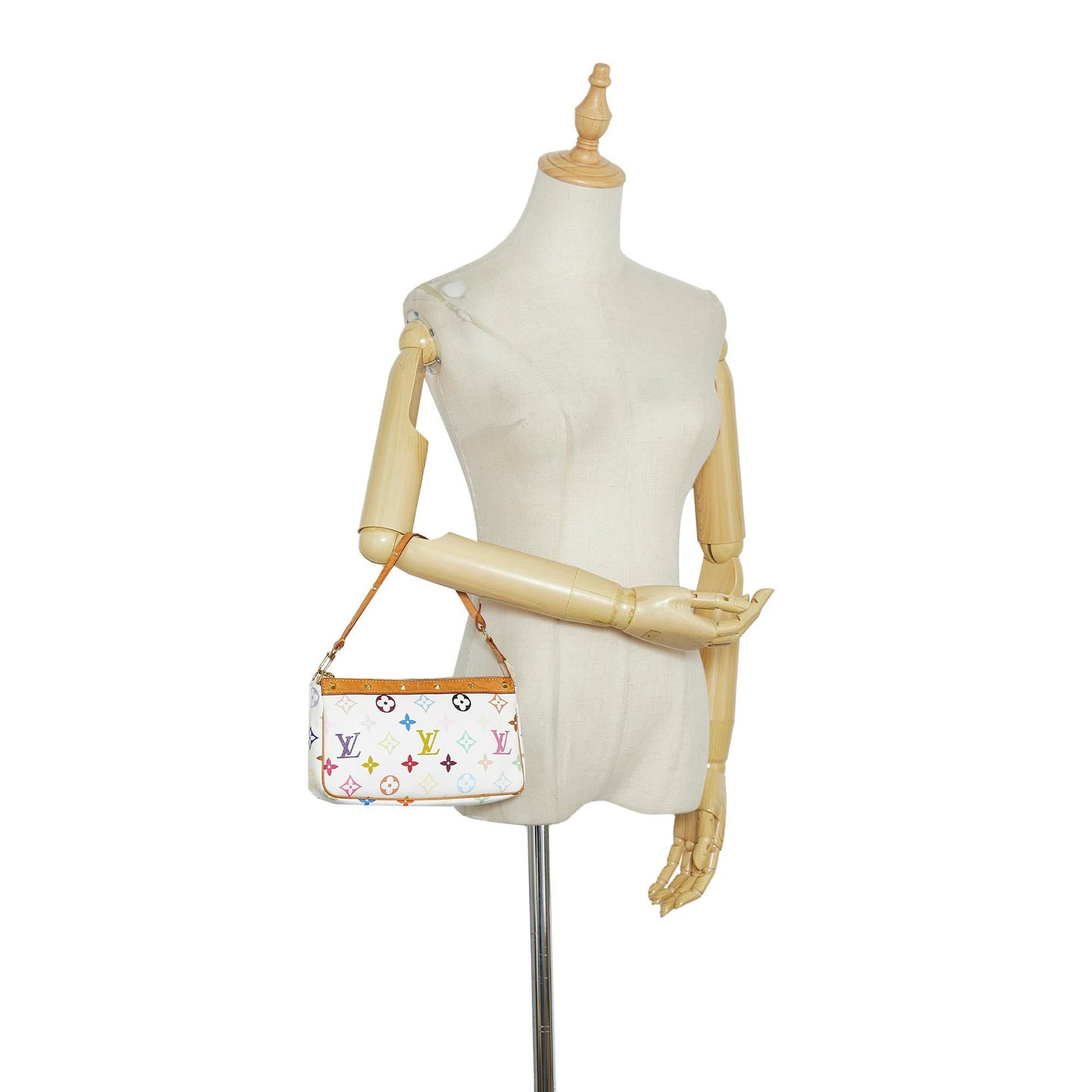 Louis Vuitton Monogram Multicolore Pochette Accessoires (SHG-swuT3V)