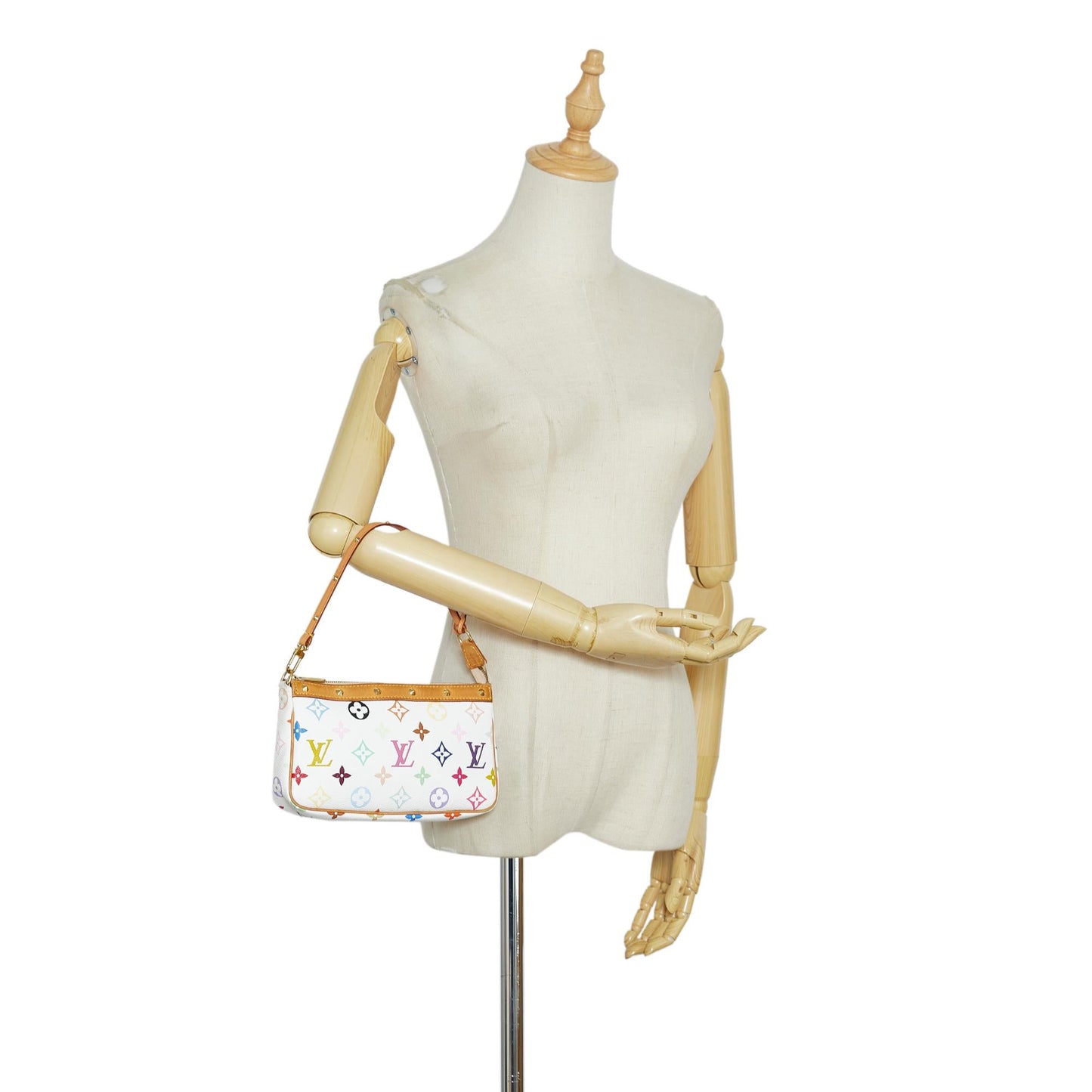 Louis Vuitton Monogram Multicolore Pochette Accessoires (SHG-akqtMG)