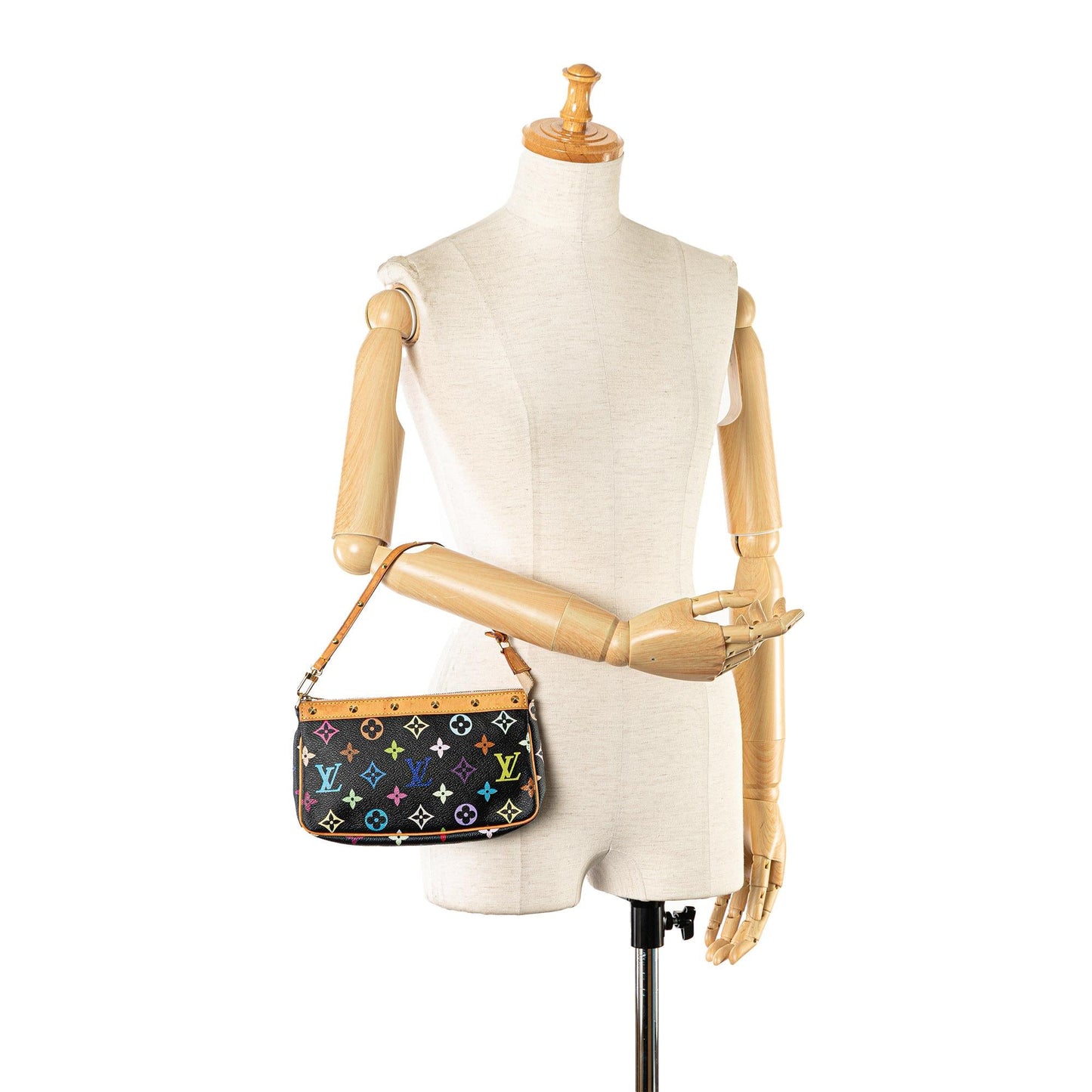 Louis Vuitton Monogram Multicolore Pochette Accessoires (SHG-MQTA7t)