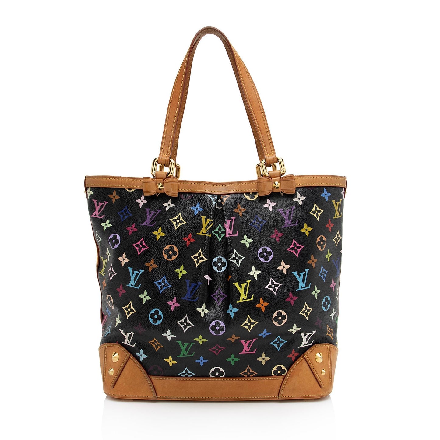 Louis Vuitton Monogram Multicolore Sharleen MM Tote (SHF-YQAAbY)