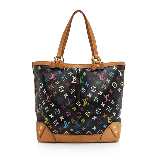 Louis Vuitton Monogram Multicolore Sharleen MM Tote (SHF-YQAAbY)