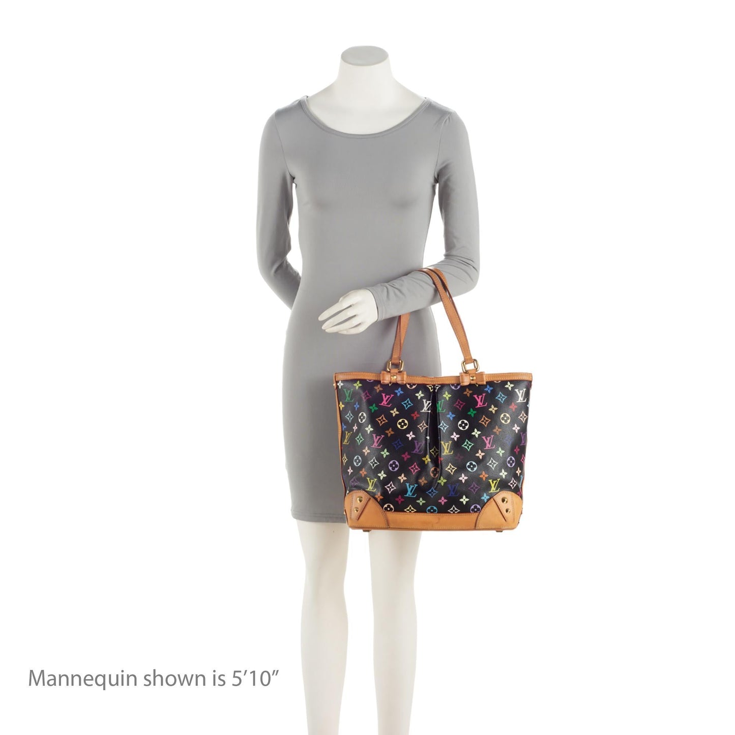 Louis Vuitton Monogram Multicolore Sharleen MM Tote (SHF-YQAAbY)