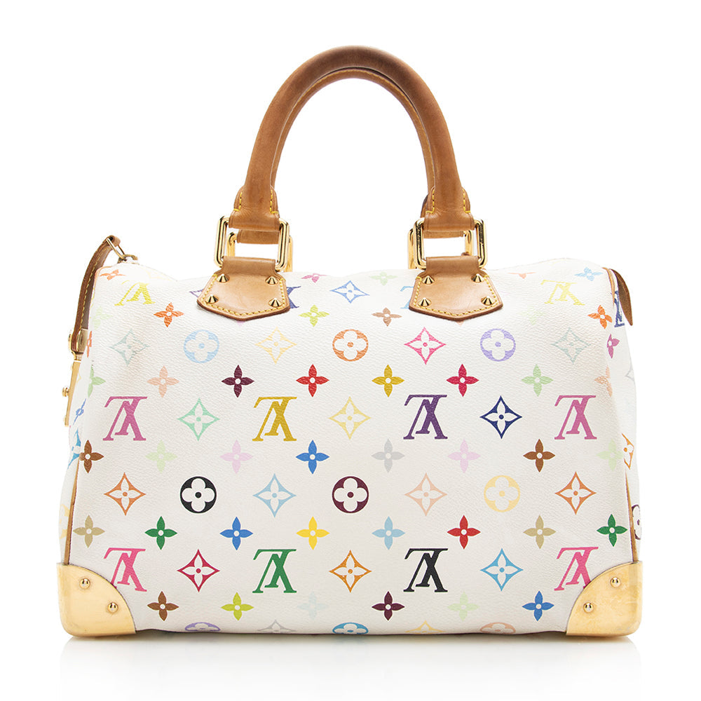 Louis Vuitton Monogram Multicolore Speedy 30 Satchel -  (SHF-17866)