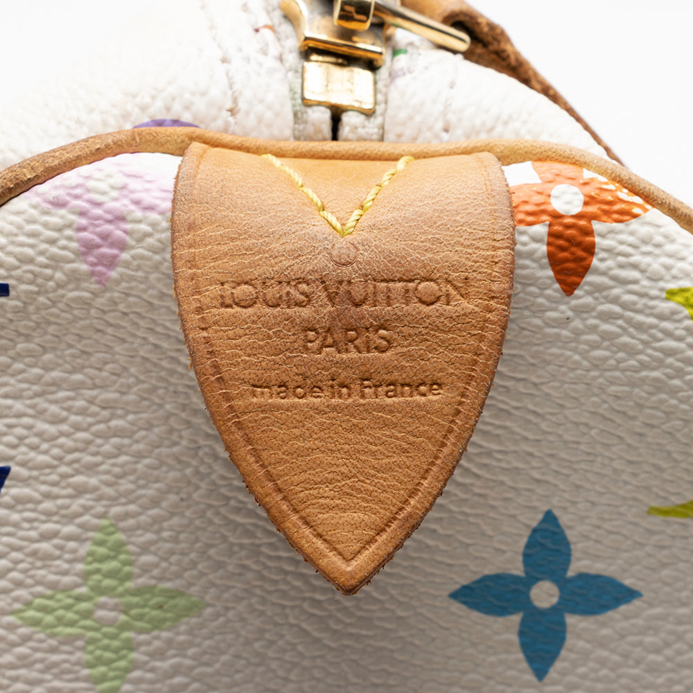 Louis Vuitton Monogram Multicolore Speedy 30 Satchel -  (SHF-17866)