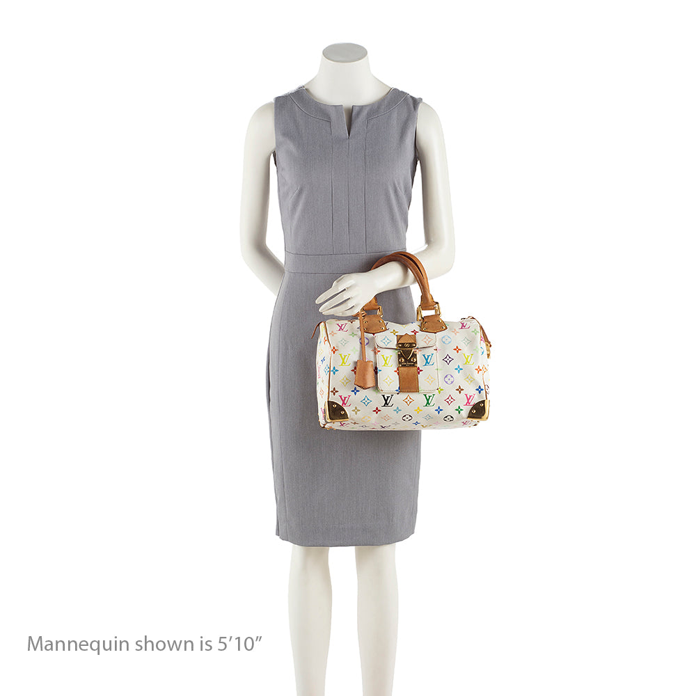 Louis Vuitton Monogram Multicolore Speedy 30 Satchel -  (SHF-17866)