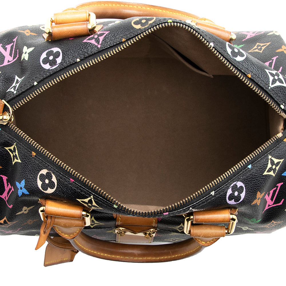 Louis Vuitton Monogram Multicolore Speedy 30 Satchel -  (SHF-18284)
