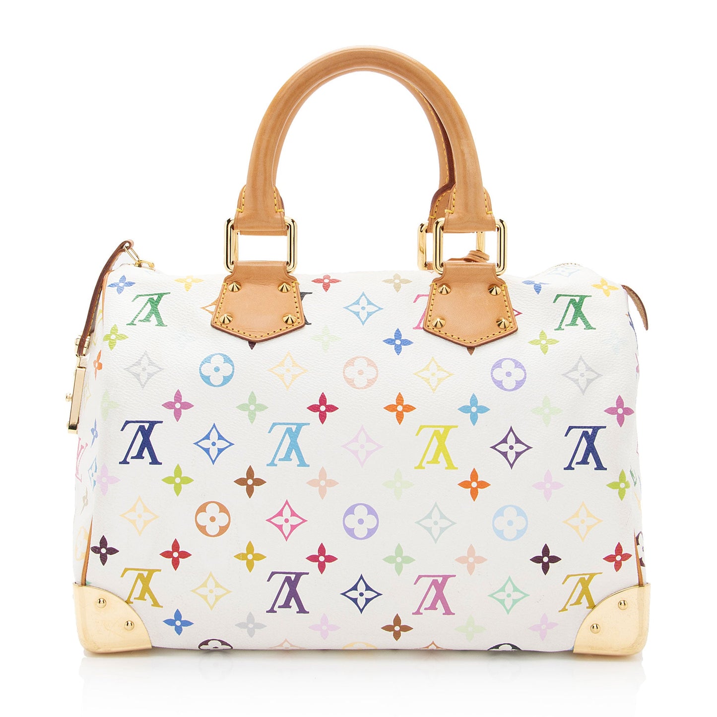 Louis Vuitton Monogram Multicolore Speedy 30 Satchel (SHF-Hnt6bW)